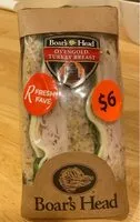 Mängden socker i Turkey breast sandwich