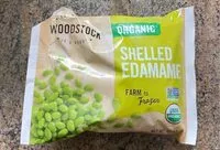 Mängden socker i Woodstock organic shelled edamame