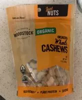 Mängden socker i Woodstock organic unsalted whole
