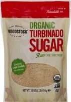 Mängden socker i Organic turbinado sugar