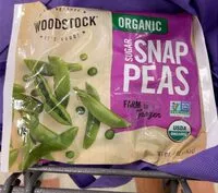 Mängden socker i Woodstock organic sugar snap peas