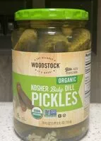 Mängden socker i Organic baby kosher dill pickles