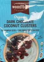 Mängden socker i Dark Chocolate Coconut Clusters