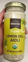 Mängden socker i Organic Lemon Dill Aioli