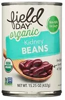 Mängden socker i Organic Kidney Beans