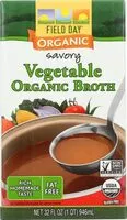 Mängden socker i Organic Vegetable Broth