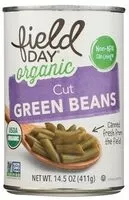 Mängden socker i Organic Cut Green Beans