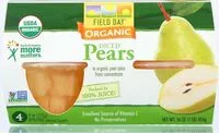 Mängden socker i Organic Diced Pears