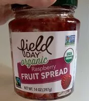 Mängden socker i Raspberry fruit spread