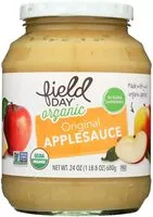 Mängden socker i Organic Apple Sauce