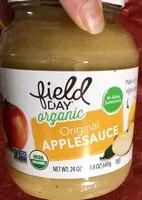 Mängden socker i Organic Applesauce