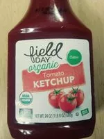 Mängden socker i Field Day Organic Tomatoe Ketchup