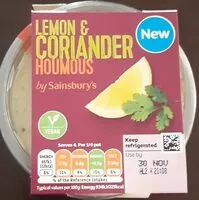 Mängden socker i Lemon and Coriander Houmous