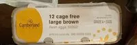 Mängden socker i 12 cage free large brown fresh eggs