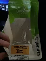 Mängden socker i Turkey snd cheese