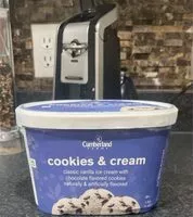 Mängden socker i cookies & cream ice cream