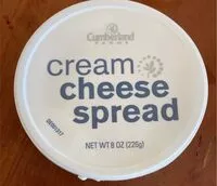 Mängden socker i Cream cheese spread