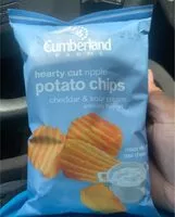 Mängden socker i Hearty Cut Ripple potato chips cheddar and sour cream