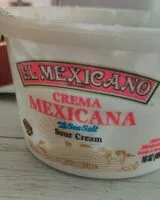 Mängden socker i Creama Mexicana