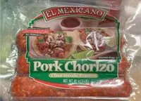 Mängden socker i Pork chorizo