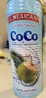 Mängden socker i Coconut water