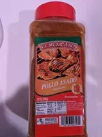 Mängden socker i Pollo asado chicken seasoning