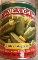 Mängden socker i Whole Jalapenoes Peppers in Brine