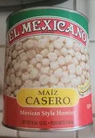 Mängden socker i Mexican style hominy