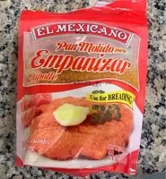 Mängden socker i Pan Molido para Empanizar