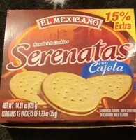 Mängden socker i Serenatas