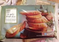 Mängden socker i 6 Garlic Bread Slices