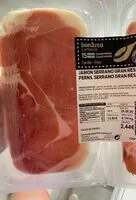 Mängden socker i Jamón serrano gran reserva