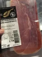 Mängden socker i Jamón serrano gran reserva