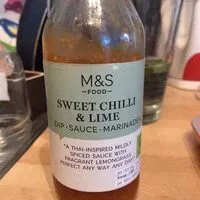 Mängden socker i Sweet  chili ans Lime