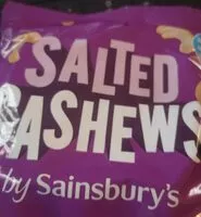 Mängden socker i Salted Cashews