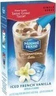 Mängden socker i International cafe iced latte