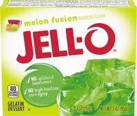 Mängden socker i Jello melon fusion gelatin dessert mix