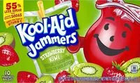 Mängden socker i Kool aid jammers kiwi strawberry juice pouches pouches