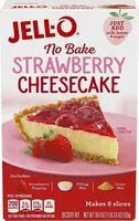 Mängden socker i Strawberry no bake cheesecake dessert kit