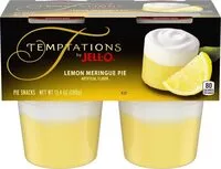 Mängden socker i Temptations lemon meringue pie pudding snack cups