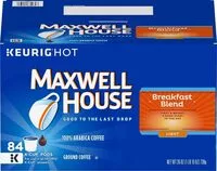 Mängden socker i Breakfast blend keurig k cup coffee pods