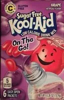 Mängden socker i Sugar free low calorie drink mix easy open packets gluten free