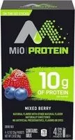 Mängden socker i Mixed berry powdered drink mix box