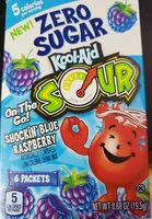 Mängden socker i Shockin' Blue Raspberry