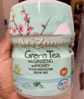 Mängden socker i Green Tea with Ginseng and Honey
