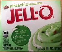 Mängden socker i Pistachio Pudding