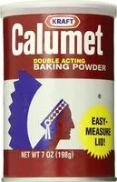 Mängden socker i Kraft Calumet Baking powder