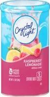 Mängden socker i Raspberry lemonade drink mix pitcher packets