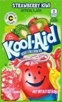 Mängden socker i Kool aid strawberry kiwi drink mix