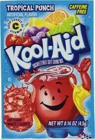 Mängden socker i Kool aid tropical punch drink mix
